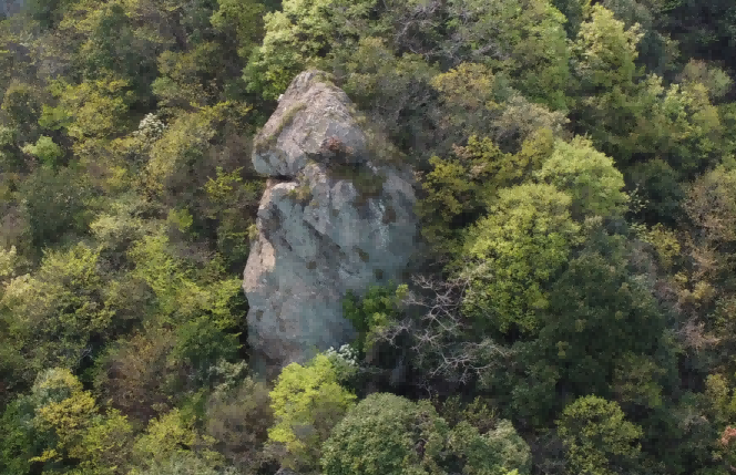 巨岩傲立